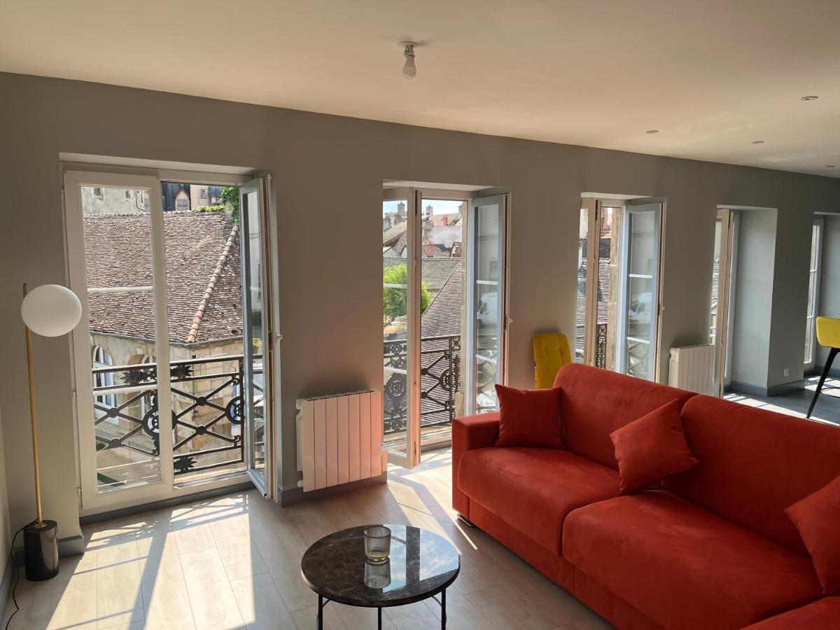Le Palais Duplex Apartment Autun ภายนอก รูปภาพ